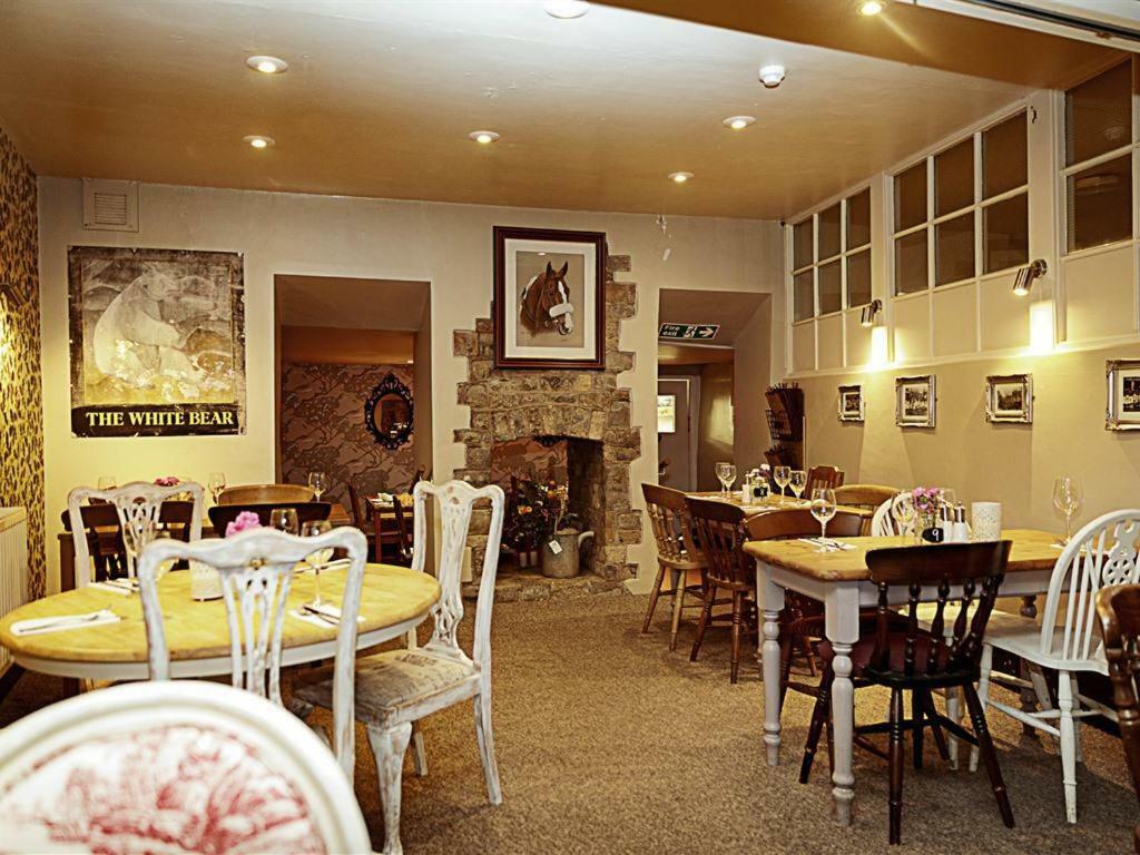 The White Bear Hotell Shipston-on-Stour Exteriör bild